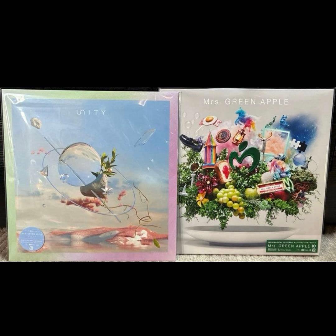 Mrs. GREEN APPLE アナログ盤 レコード 2枚 Mrs. GREEN APPLE 初のアナログレコードが2タイトル同時発売