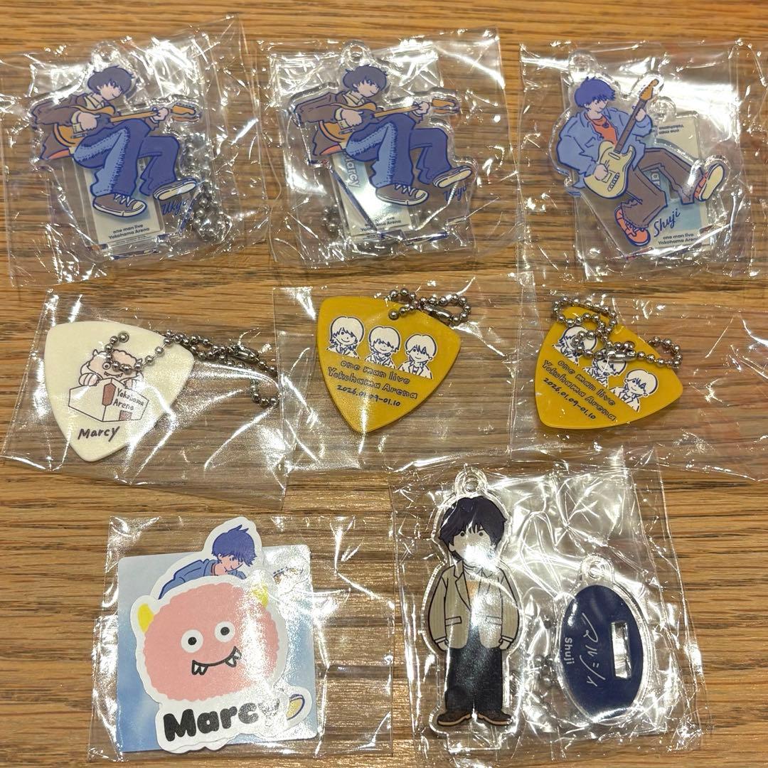 バラOK マルシィ 横アリ 横浜アリーナ グッズ ガチャガチャ アクリル