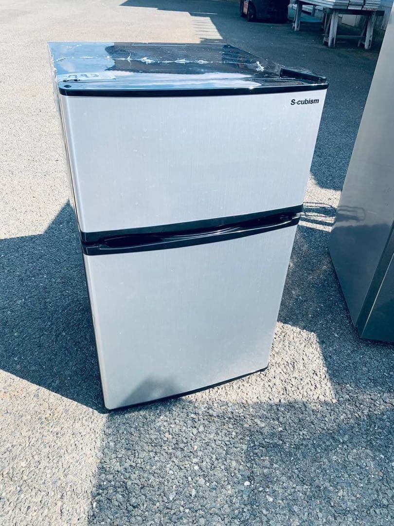 ✅A-Stage2ドア冷凍冷蔵庫✅ ✅RM-90L02SL✅送料設置無料 2ドア冷凍/冷蔵庫 90L（R-90WH/RM-90L02BK/DW/SL）｜A-Stage inc.