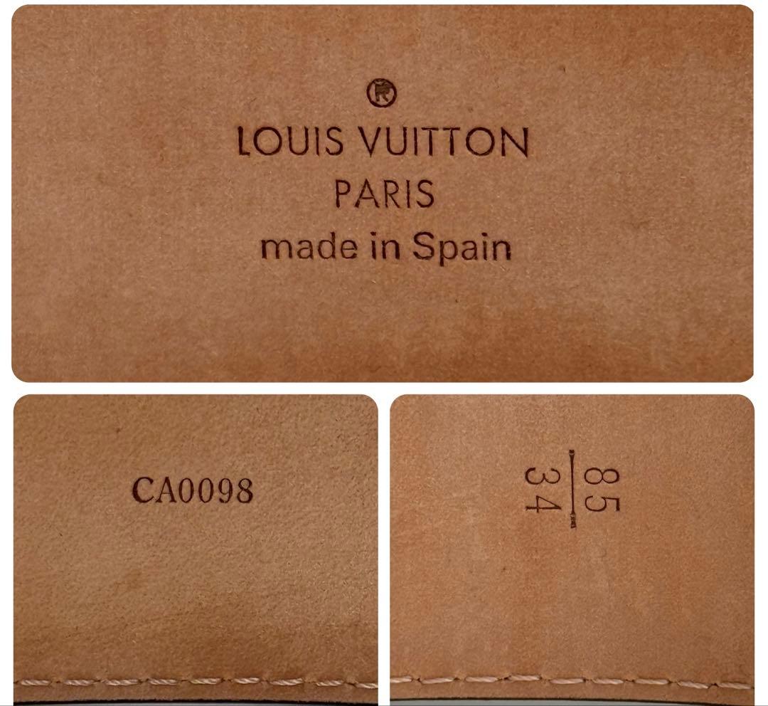LOUIS VUITTON ルイヴィトンモノグラム M9671ベルト 85/34 - メルカリ