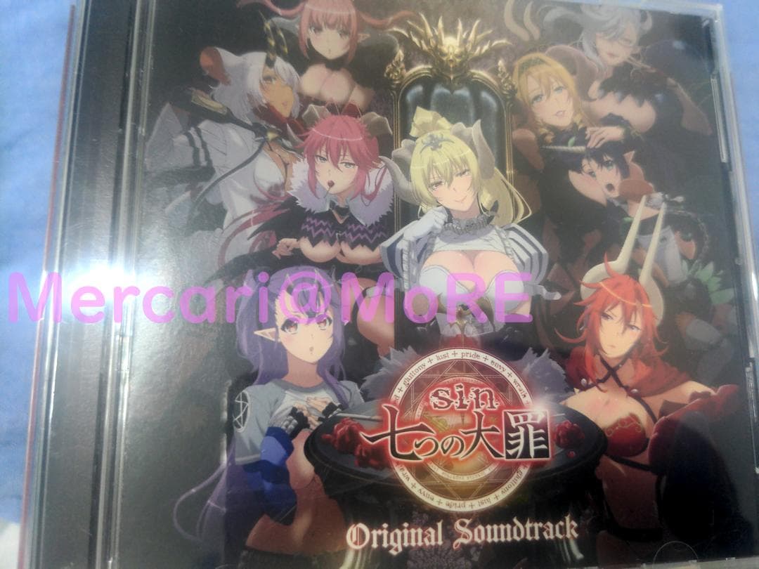 sin 七つの大罪 Blu-ray 全7巻セット＋全巻購入特典CD3枚＋OST