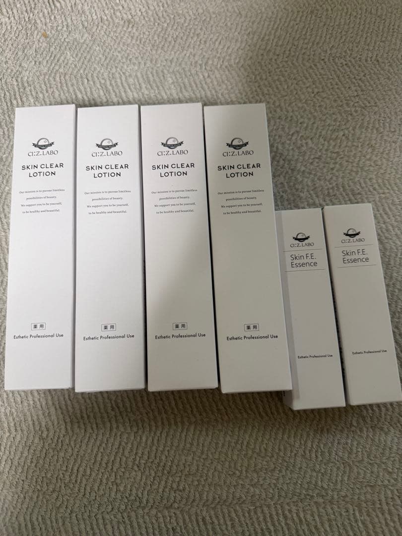 シーズ・ラボ　スキンケアシリーズ　化粧水4本　美容液2本 シーズ・ラボ スキンケアシリーズ 化粧水4本 美容液2本 - メルカリ