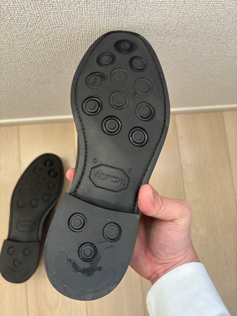 即発送　バーウィック　タッセルローファー　UK9 28.5cm シューツリー付き