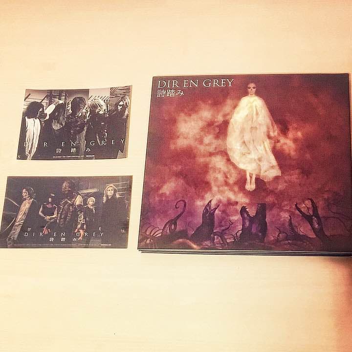 DIR EN GREY 詩踏み + ステッカー 2枚セット DIR EN GREY、総勢1000名に当たる日本武道館映像作品＆シングル『詩