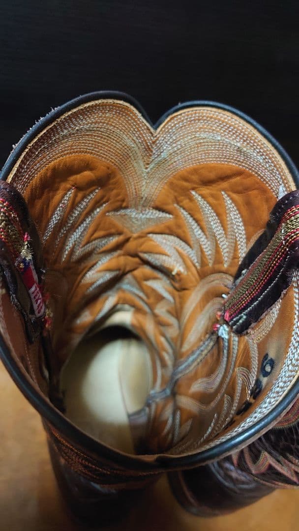 ☆リオスオブメルセデスウエスタンブーツ9.5D (27.5cm)お値下げ交渉OK