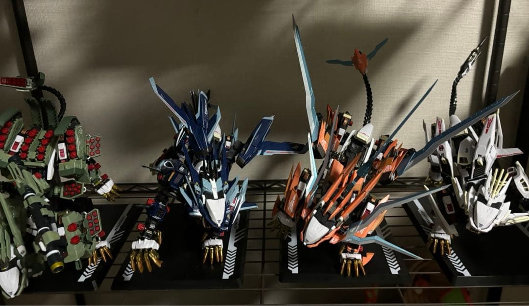 超合金　ライガーゼロ　×4 チェンジングアーマーセット　説明必読 シュナイダー、イエーガー、パンツァー、のフルセット！「超合金 RZ