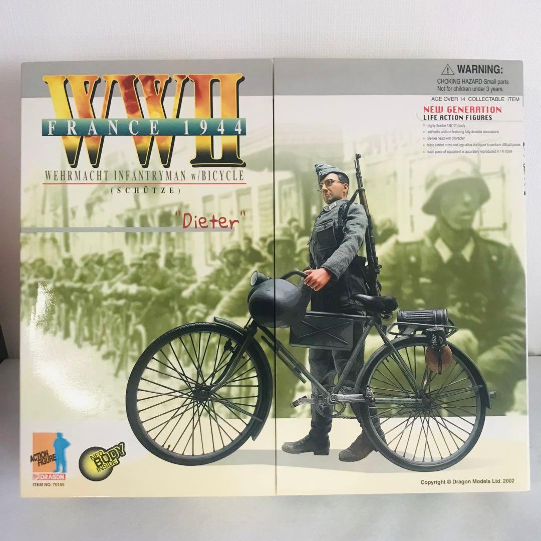 【未使用/美品】ドラゴンモデルズ 1/6 フィギュア ドイツ陸軍自転車部隊 Amazon | ドラゴン 1/6 第二次世界大戦 ドイツ軍 軍用自転車