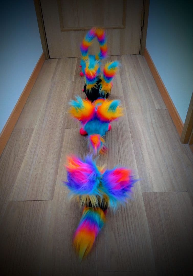 まんまるんモンスター♥アートドール人形幻獣ケモノ ハンドメイド