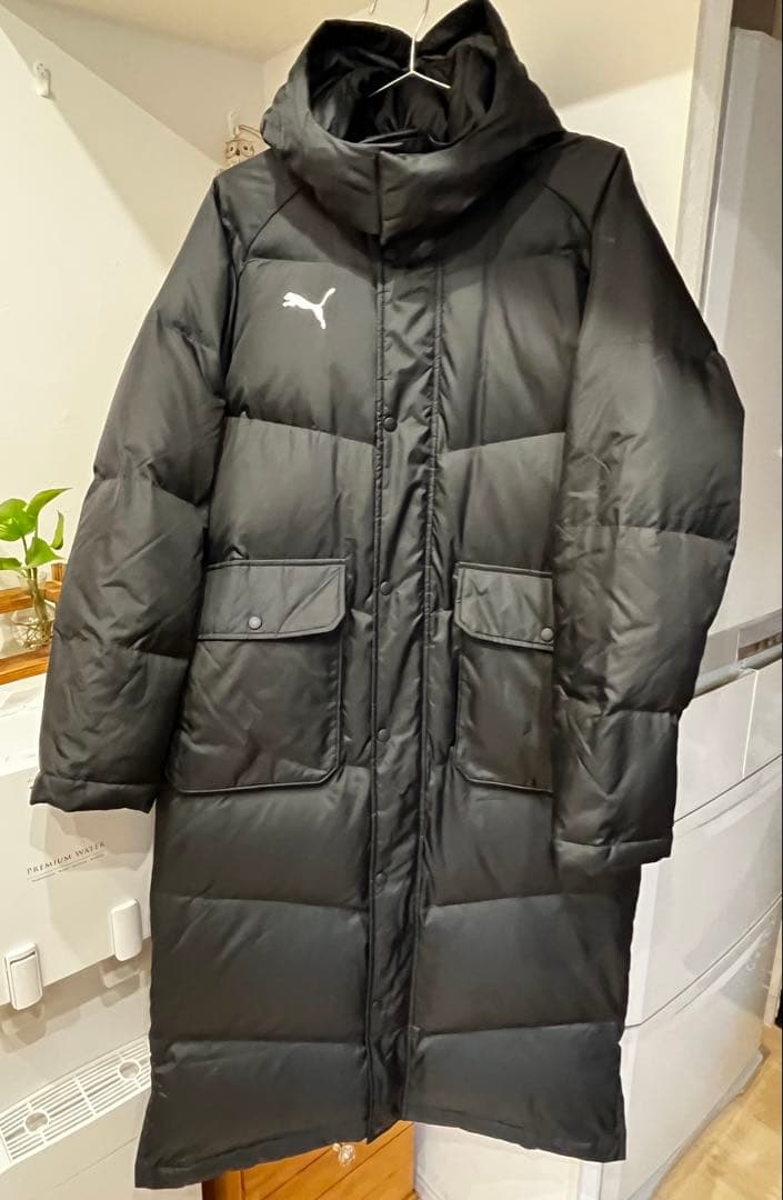 【美品】PUMA ダウンコート ロングコート ベンチコート PUMA（プーマ） ベンチコート ダウンコート メンズ レディース ロング