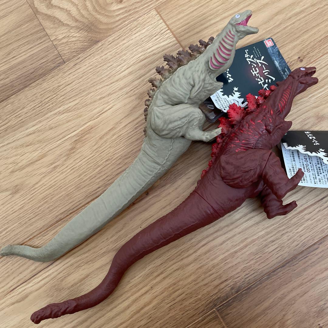 【タグ付】ゴジラ2016 「第二形態 第三形態』2点セット シンゴジラ ソフビ タグ付】ゴジラ2016 「第二形態 第三形態』2点セット シンゴジラ ソフビ 第