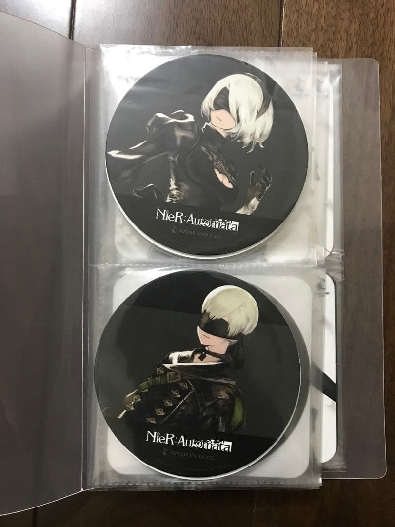 【スクエニカフェ】ニーアコースター50枚セット ニーアレプリカント／ニーアゲシュタルト スクエニカフェ限定