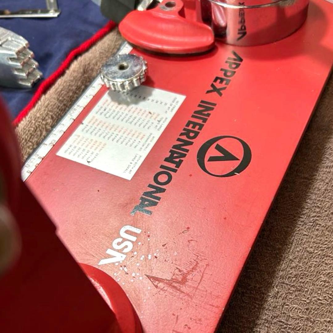 APPEX テニス ガット張り機 ストリングマシン 分銅式 BY017s - メルカリ