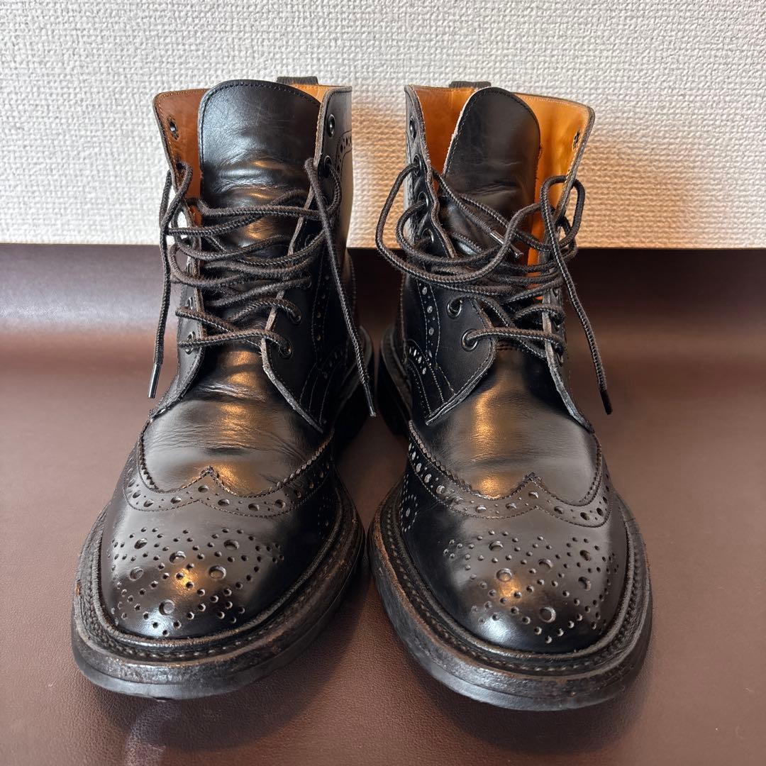 トリッカーズ　バートン　黒レザー ブローグブーツ トリッカーズ「バートン」は控え目に言って最高だった【購入レビュー