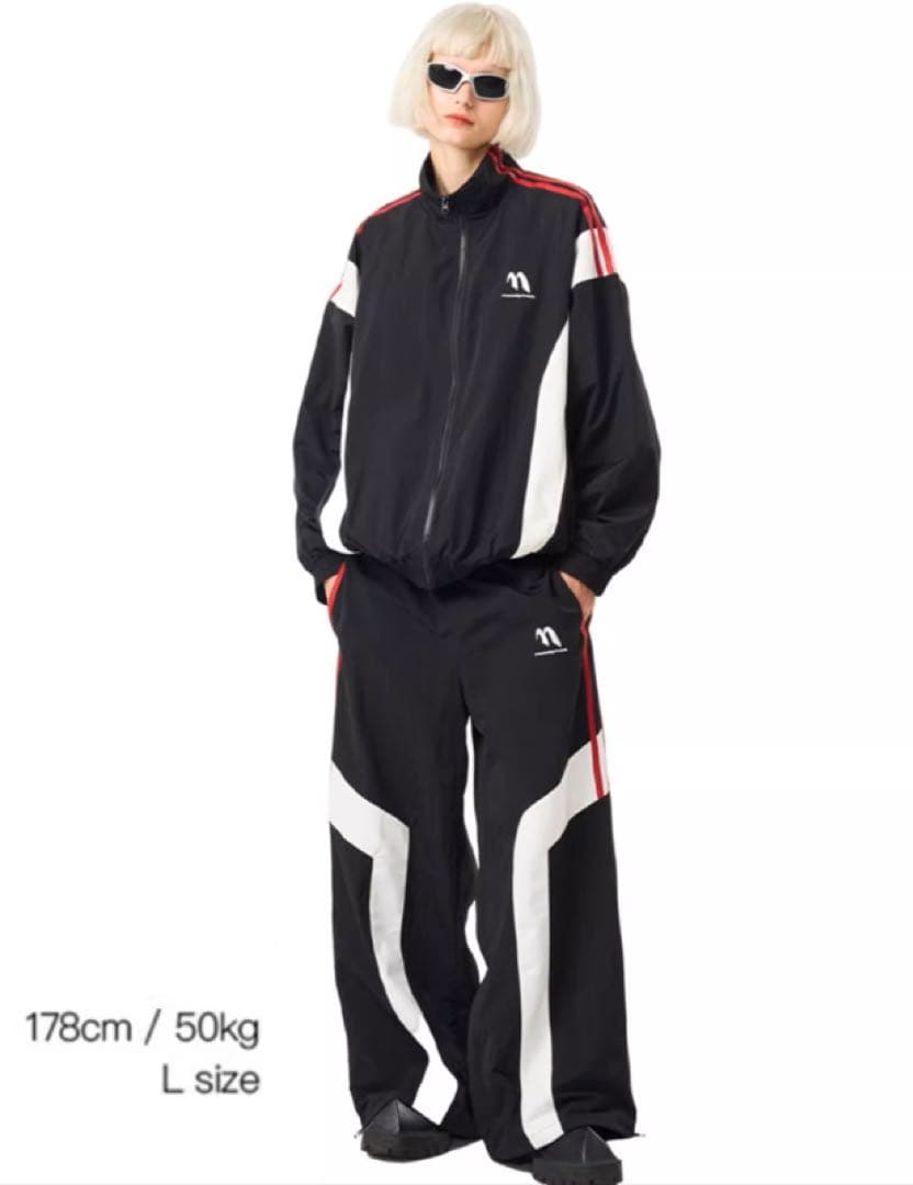 moditec セットアップ MODITEC セットアップ カラーブロック トラックジャケット& トラック