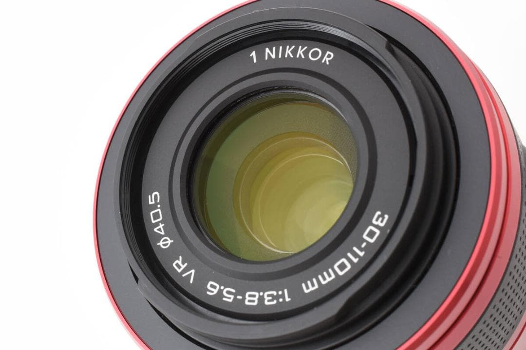 Nikon 1 30-110mm f3.8-5.6 VR ED IFレンズレッド