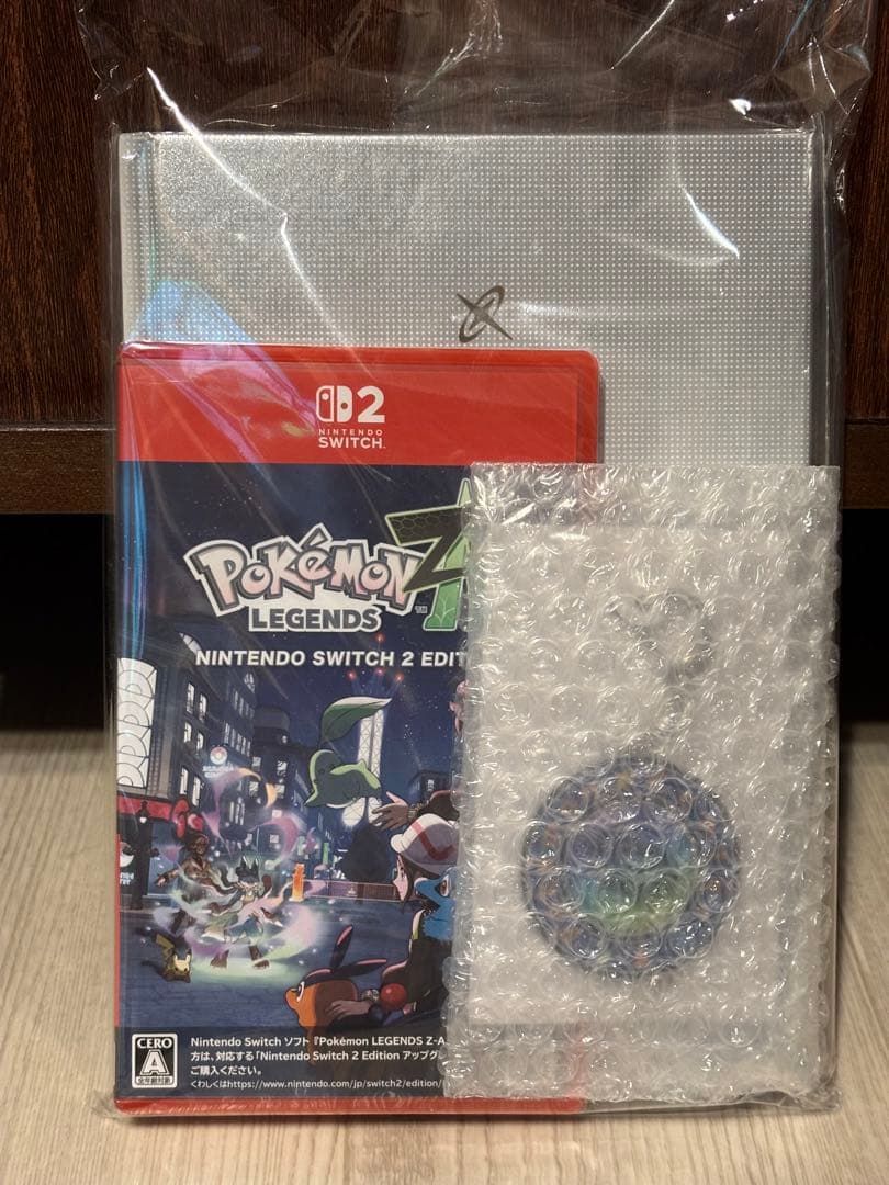 ポケモン レジェンズ ZA（ポケセン特典アートブック、キーホルダー付き、未開封） 新品未開封 ポケモンレジェンズ Z-A ポケモンセンター予約購入特典