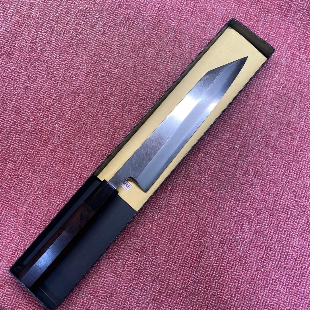 銀三 勘所切付型特製万能和包丁 210㎜ 7寸