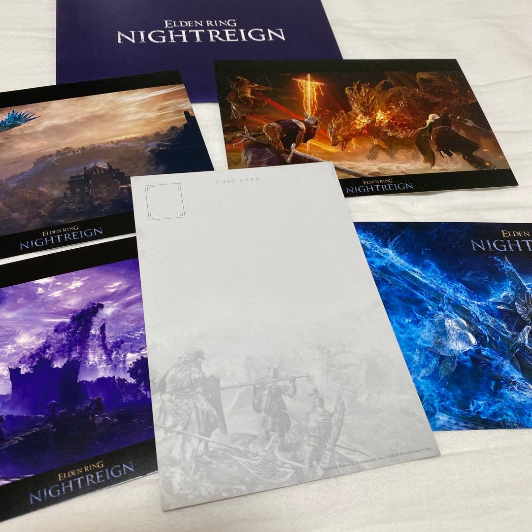 エルデンリング ナイトレイン Amazon予約限定特典ポストカード 5枚