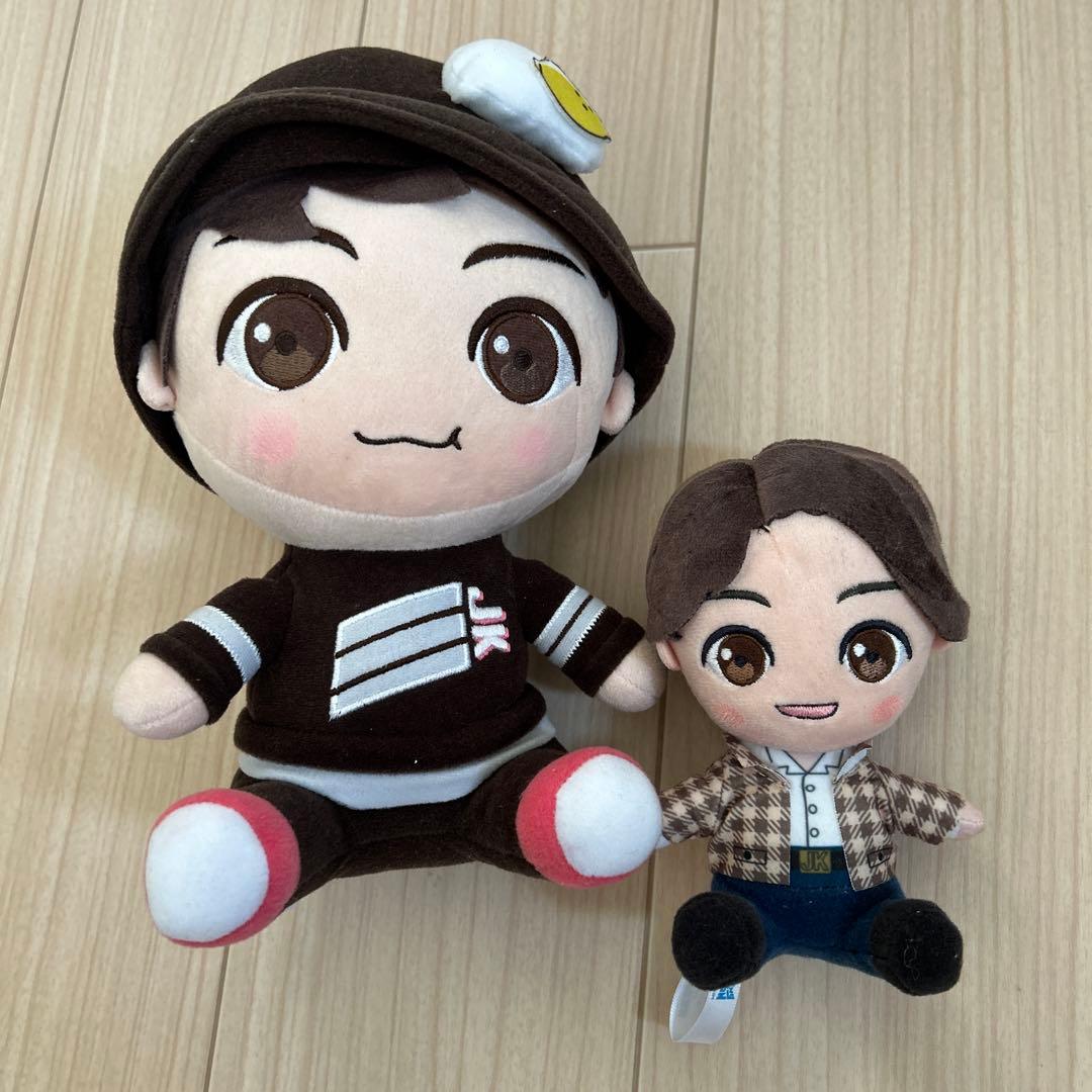 値下げ】グク BTS ぬいぐるみ 大小セット - メルカリ