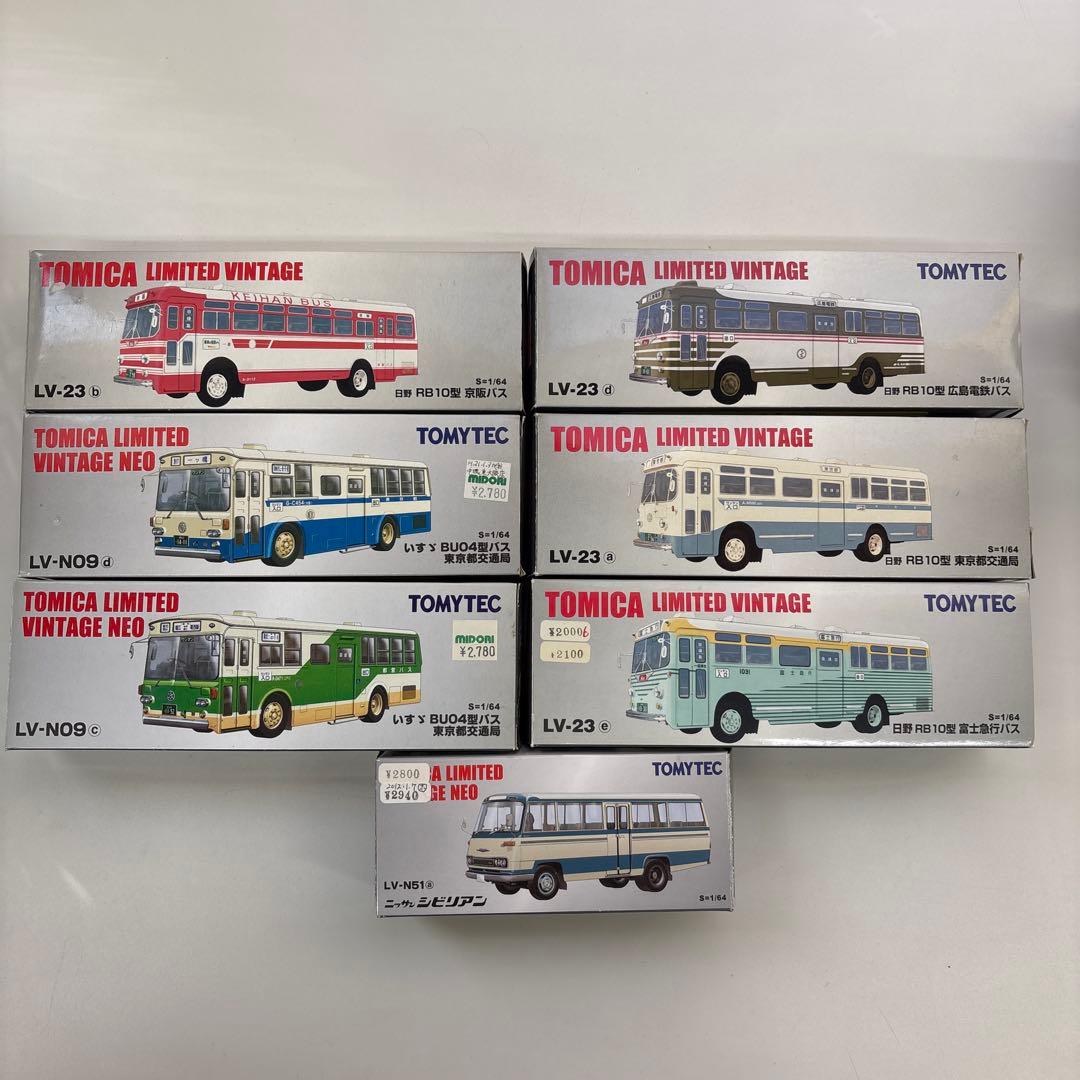 トミカ LIMITED VINTAGE NEO バス　7台セット 2026年最新】Yahoo!オークション -トミカリミテッドヴィンテージ バス