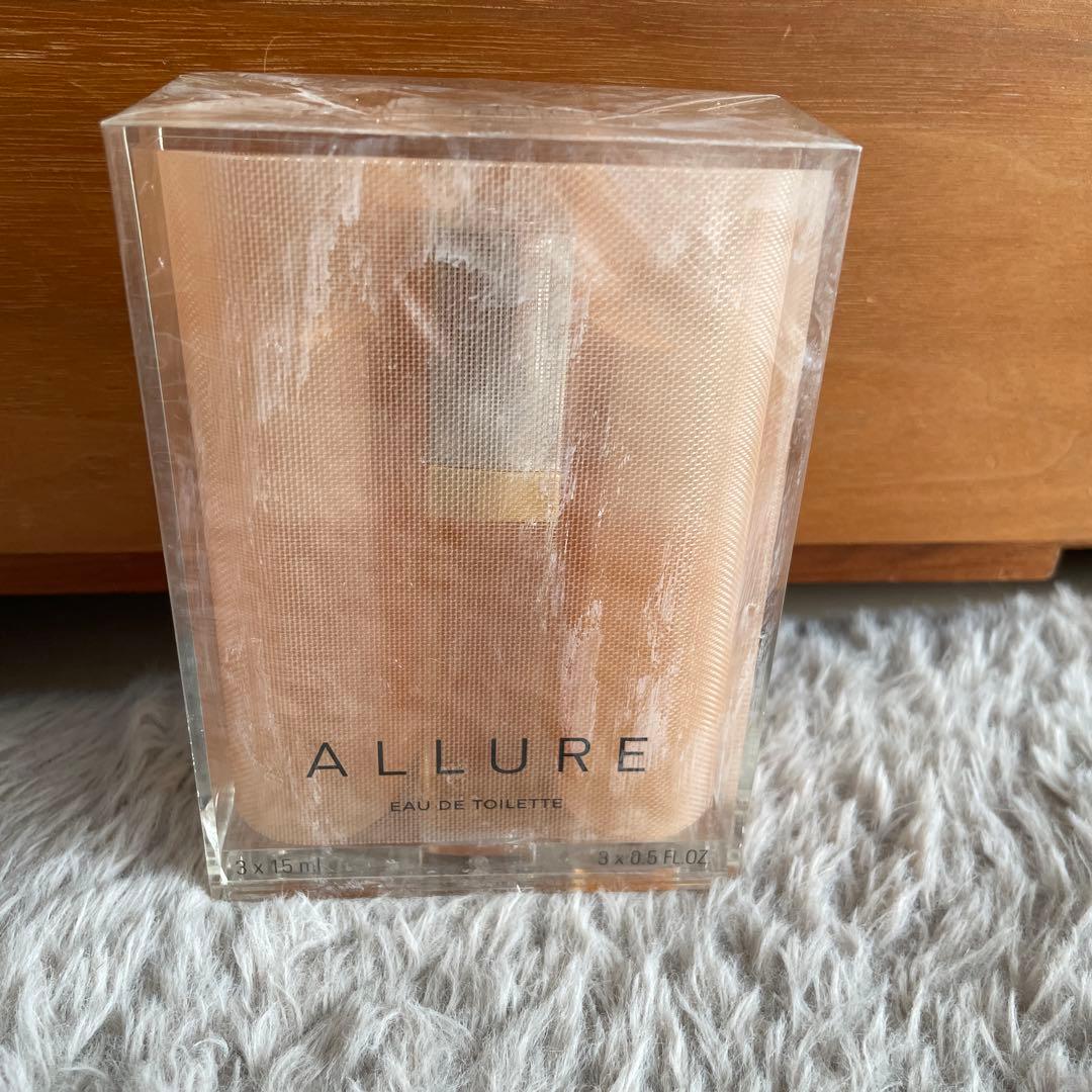 未開封　CHANEL ALLURE オードトワレ 15ml x 3本 CHANEL ALLURE Parfum (15 ml/0.5 oz) Pure Perfume New sealed | eBay