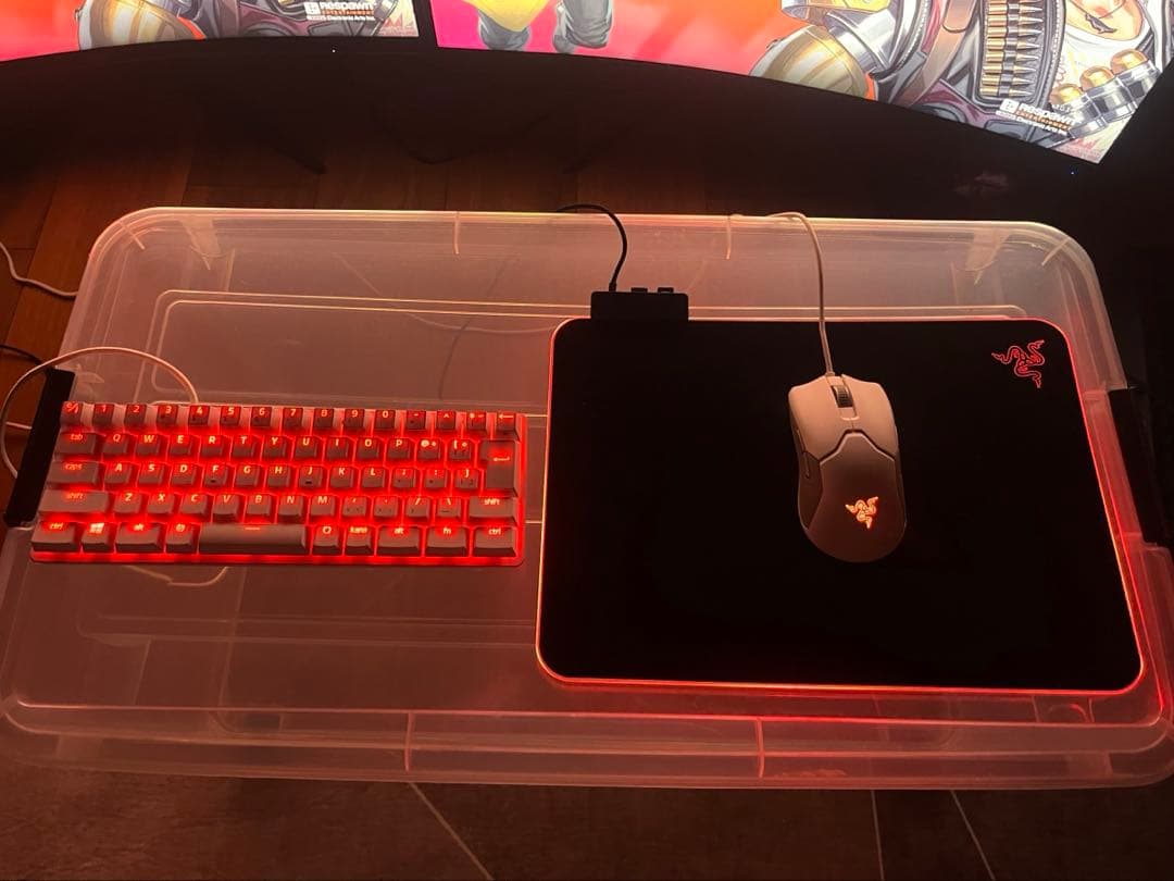 最終値下げ】ゲーミングPCフルセット(31.5湾曲モニター2枚) - メルカリ