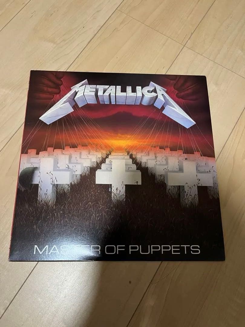 メタリカ　Master of Puppets ジャパン　日本　オリギナル メタリカ Master of Puppets ジャパン 日本 オリギナル