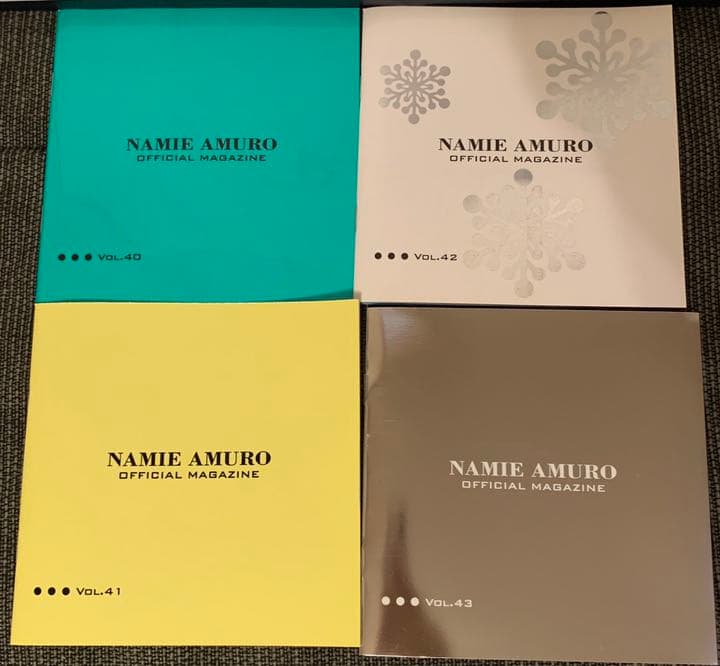 レア】安室奈美恵 fan space 会報誌 8冊 ファンクラブ会員証