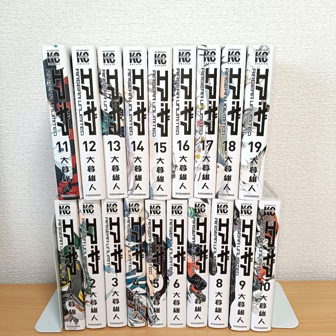 全巻初版　エア・ギア　UNLIMITED　新装版 ふるいちオンライン - ブックス/青年コミック/エア・ギアUNLIMITED 1