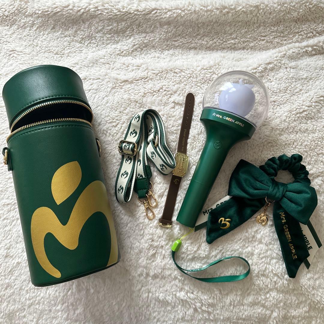 Mrs. GREEN APPLE ペンライト ケース バンド リボン セット - メルカリ