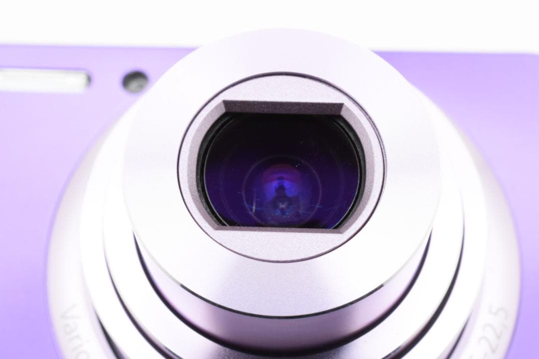 美品】SONY Cyber-shot DSC-W570 バイオレット 動作OK