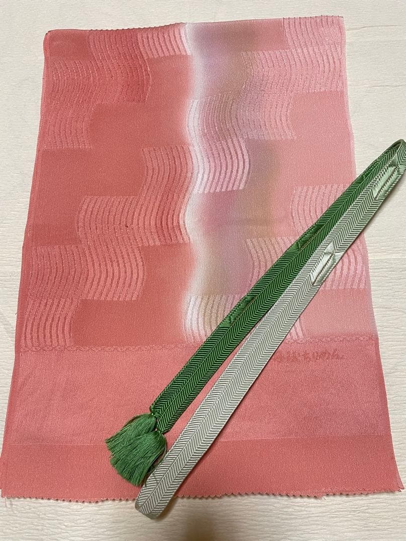 訪問着フルセット 辻ヶ花 絞り 金彩 正絹 鳳凰 唐織 丹後ちりめん