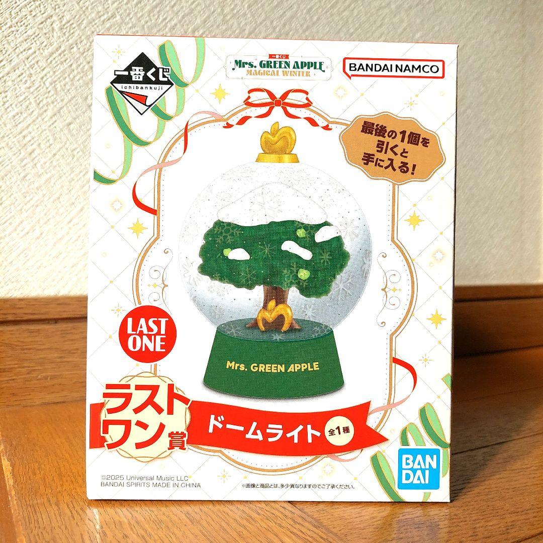 Mrs. GREEN APPLE ミセス 一番くじ ラストワン賞 ドームライト - メルカリ