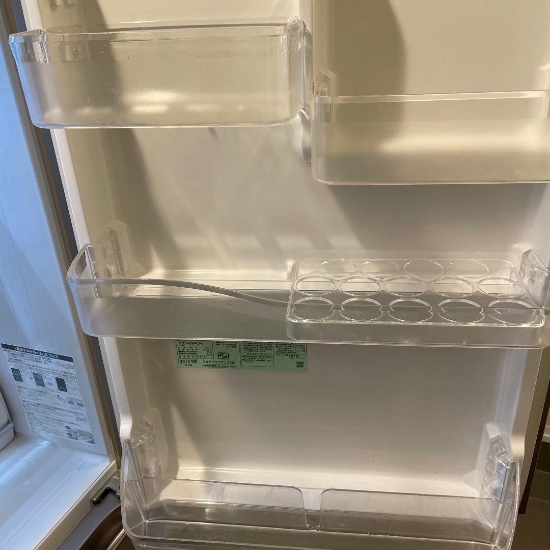 日立 大型 冷蔵庫 415L R-S4200E 真空チルド 梱包・発送たのメル便