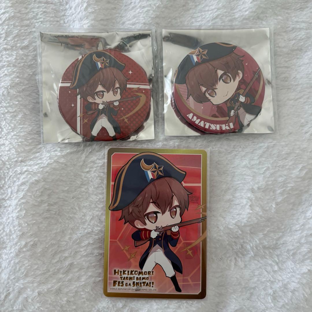 あまつき ひきフェス トレカ 缶バッジ - メルカリ