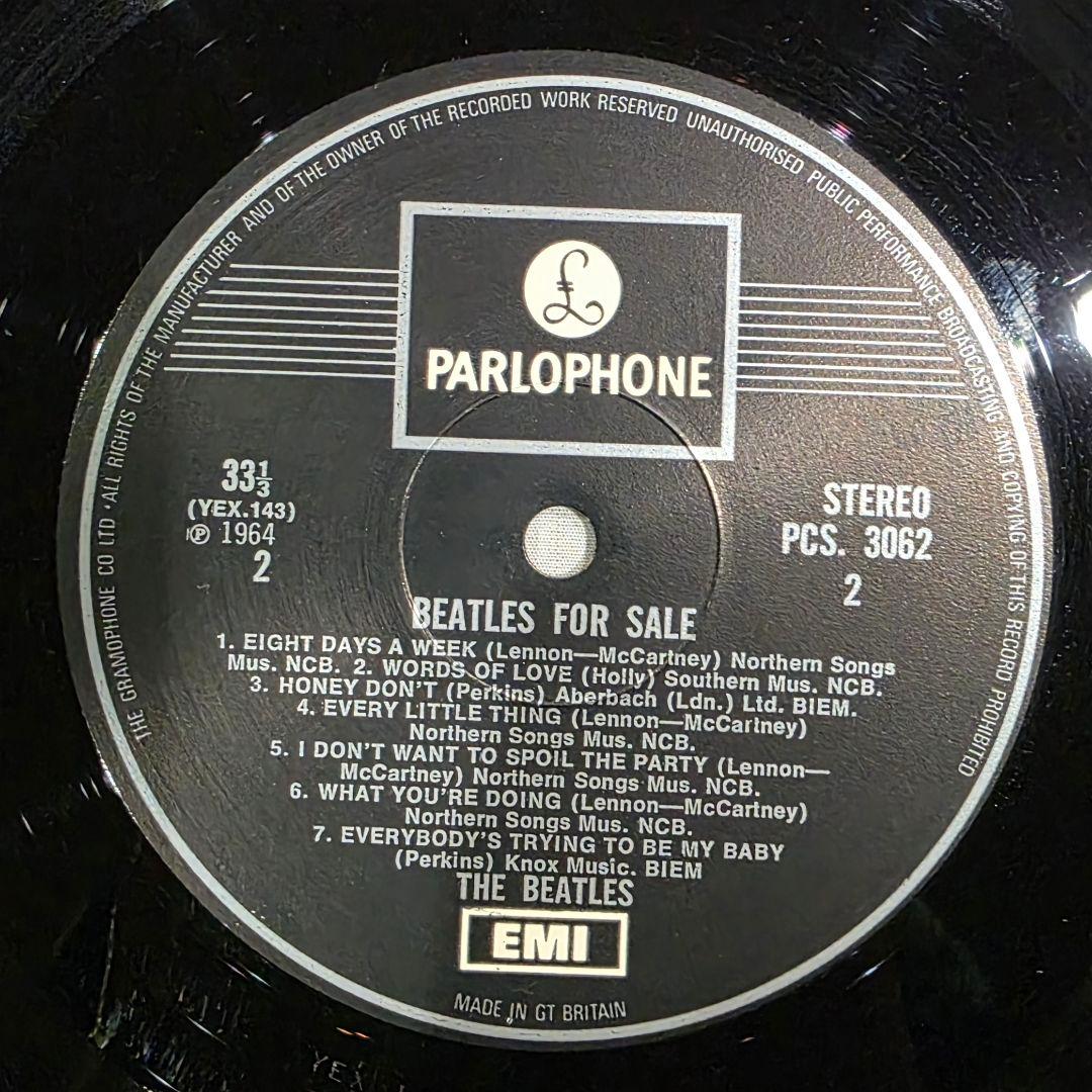 UKオリジナル ビートルズ「Beatles For Sale」ステレオ盤 - メルカリ
