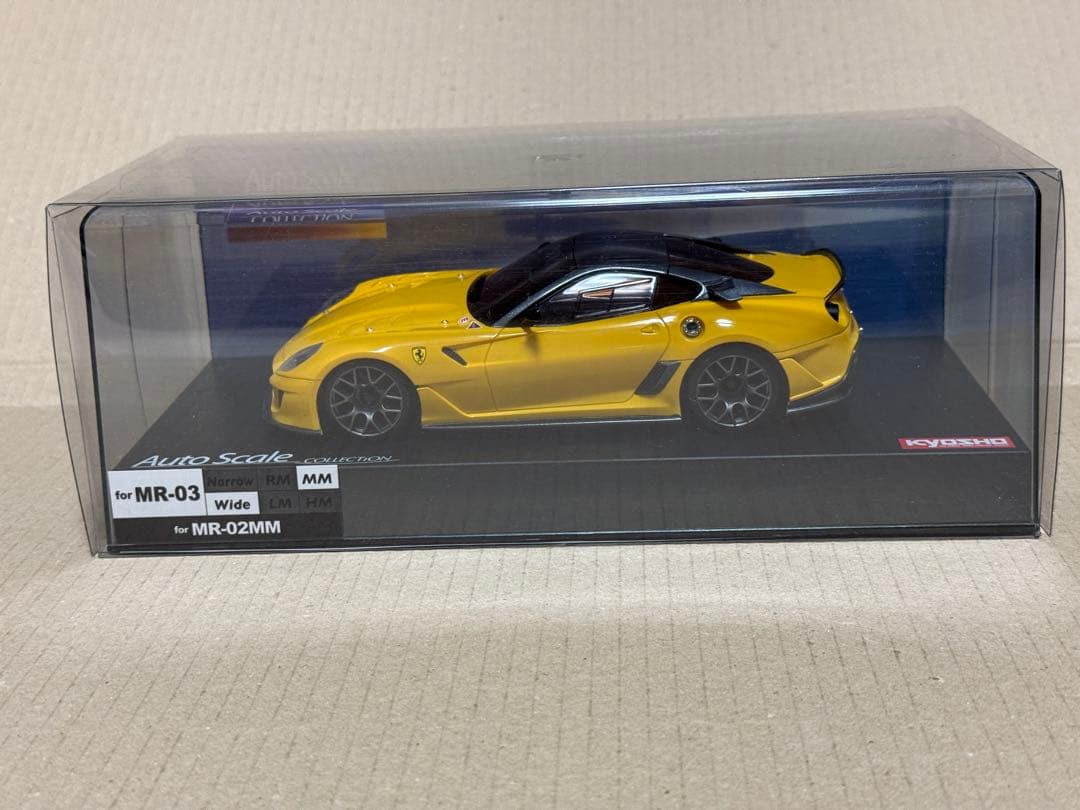 ミニッツ フェラーリ 599XX イエロー 京商 Mini-z フェラーリ 599XX MZP216Y ASC Ferrari ミニッツ Kyosho
