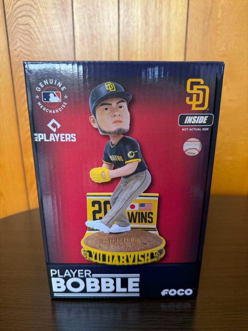 【日本限定1000個】ダルビッシュ有　日米通算200勝記念　ボブルヘッド 日本のファンの声が実現！ ダルビッシュ有選手・日米通算200勝記念の