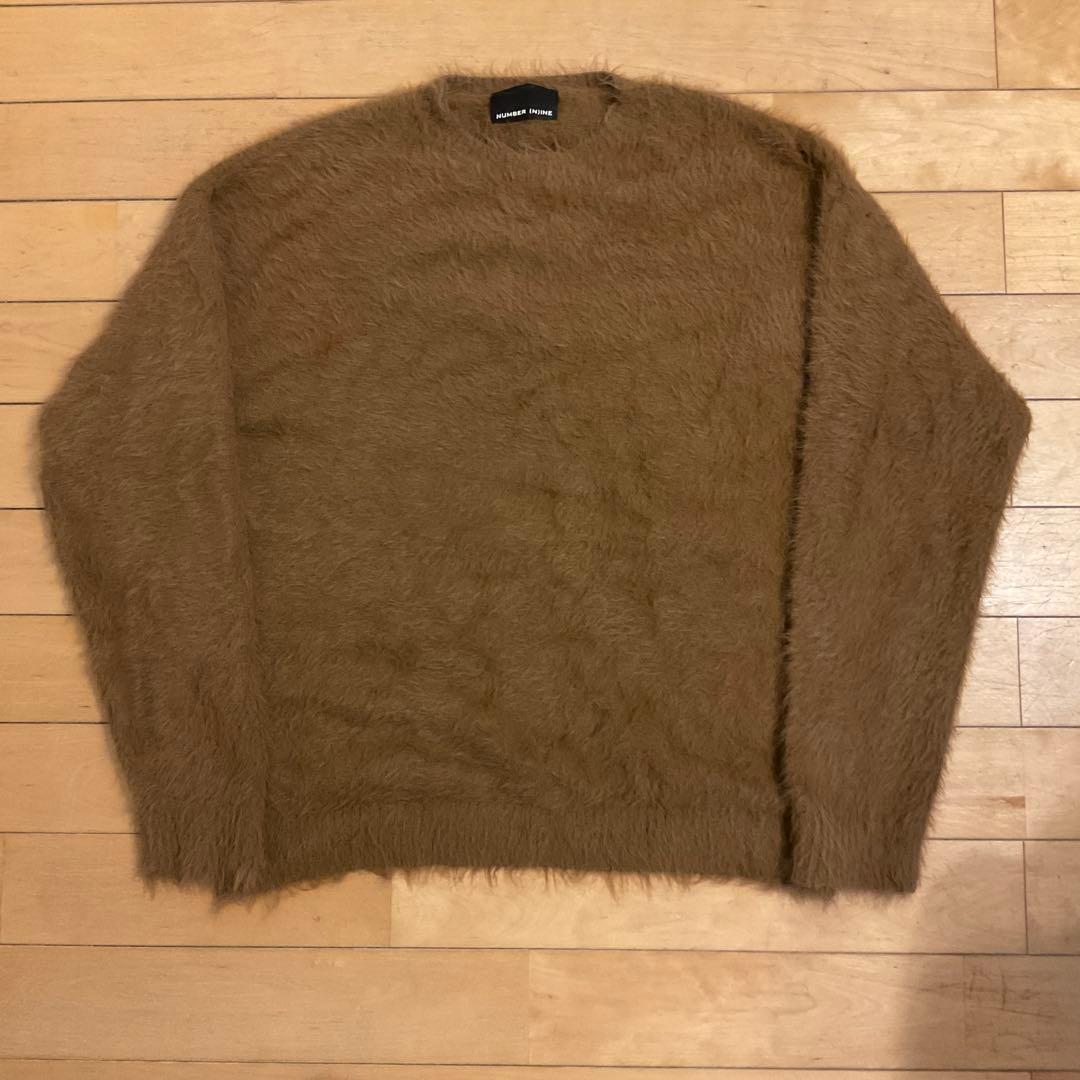 NUMBER(N)INE フェザーヤーンニット NUMBER (N)INE（ナンバーナイン）の「【NUMBER (N)INE】エアリー