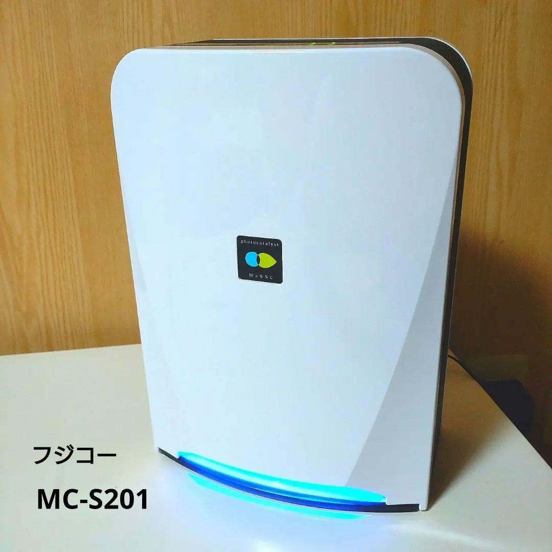 空気清浄機 除菌消臭ブルーデオS型 小型 ハイブリッド光触媒 取説 箱有　美品 マスクフジコー キラクリーンプレゼント! 正規代理店メーカー3年保証