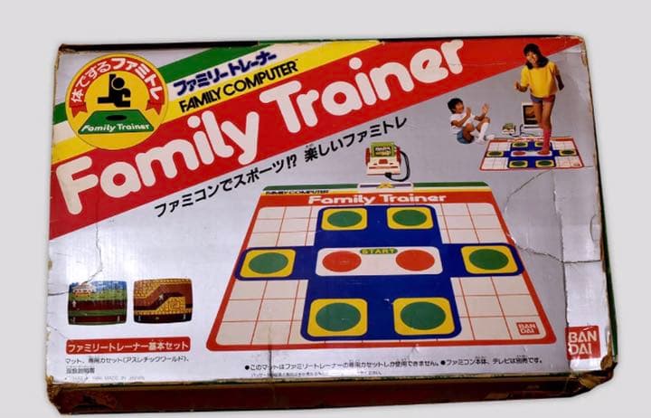 ファミリートレーナーPower Padファミカセ付動作確認済み状態良好