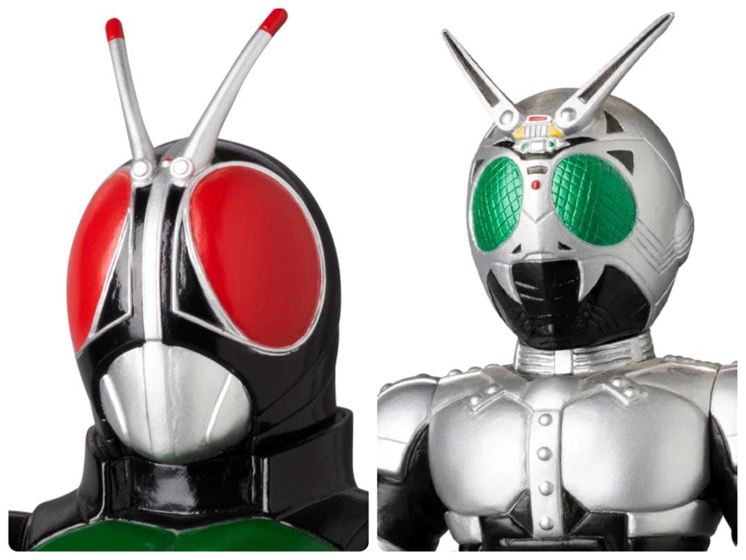 メディコム東映レトロソフビ☆仮面ライダーBLACK RX &シャドームーン