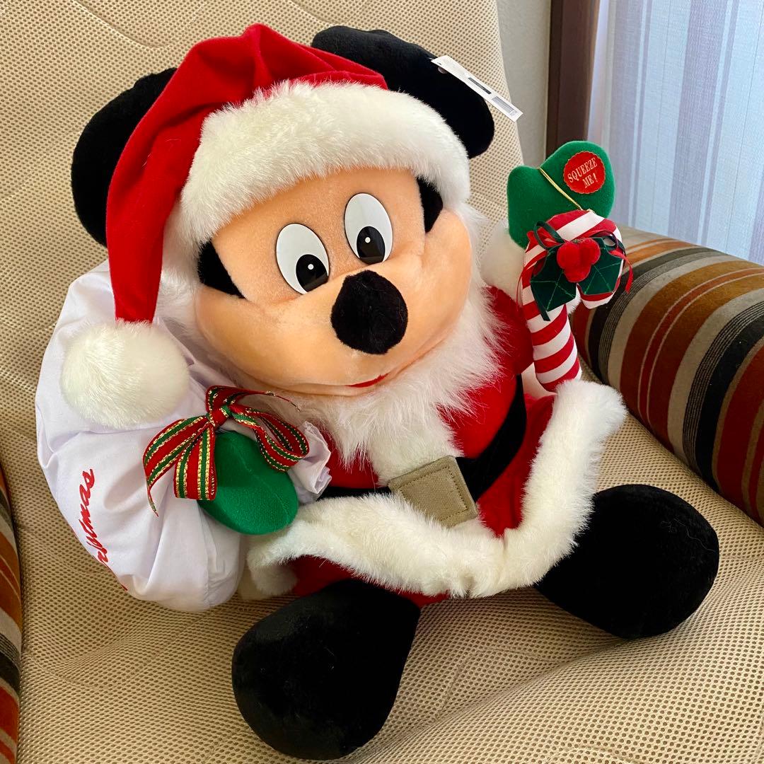 ミッキーマウス ぬいぐるみ クリスマス音楽 - メルカリ