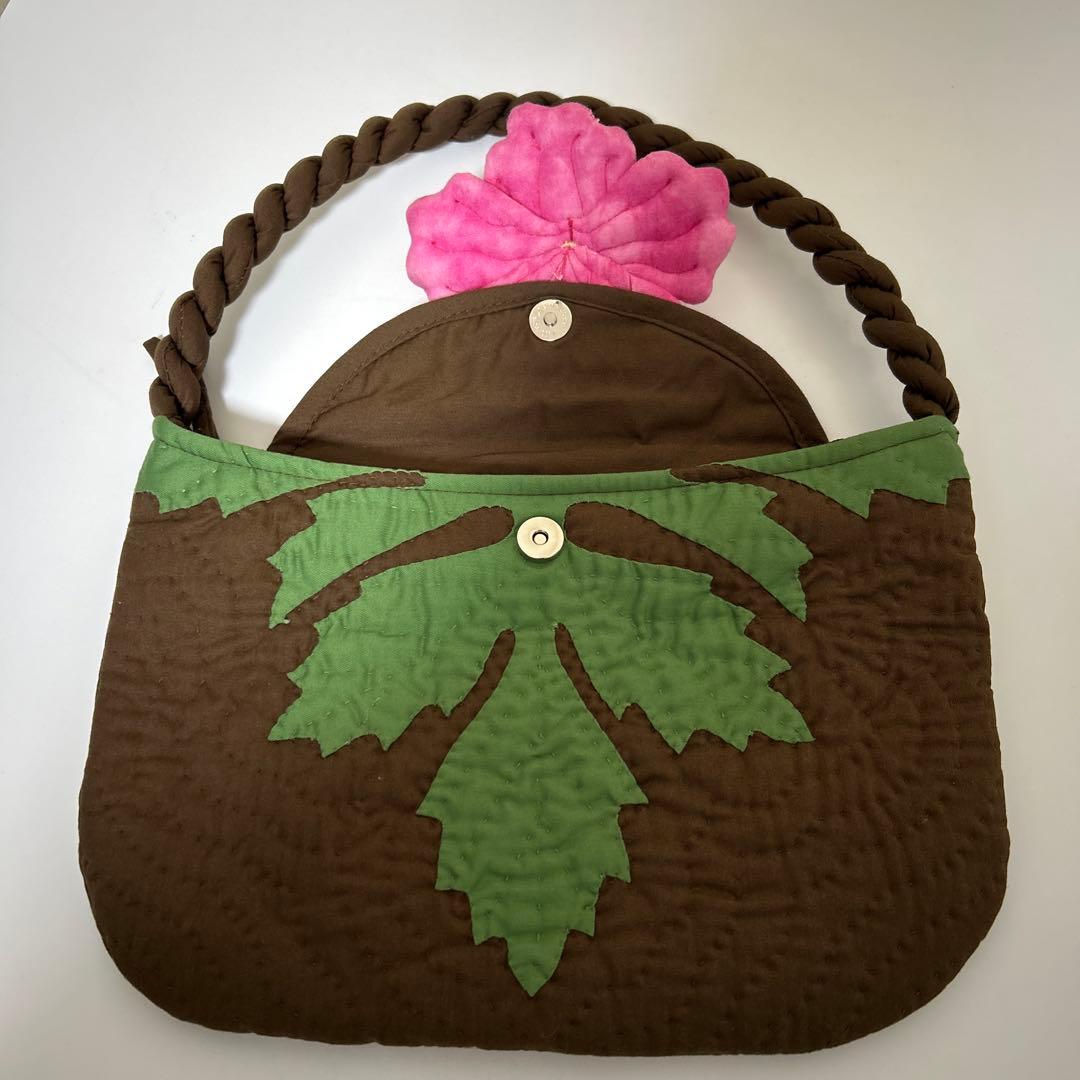 ハワイアン キルトバッグ ハンドメイド - メルカリ