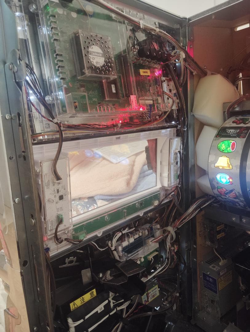 ☆送料込☆引取可 ひぐらしのなく頃に 祭2 実機 メダル不要機 詩音沙都子パネル