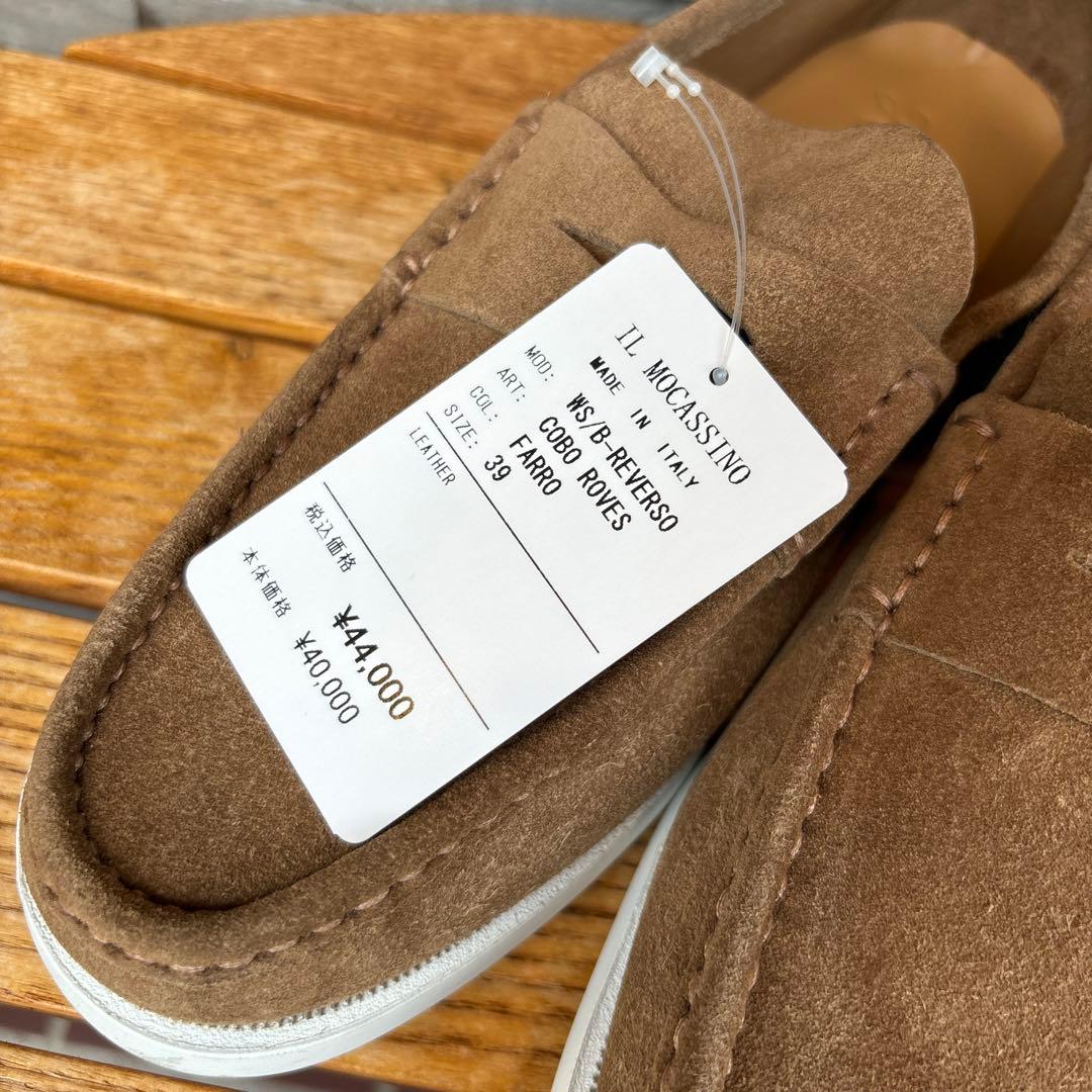 《IL MOCASSINO》新品 スペリーソール・スウェード ローファー 39