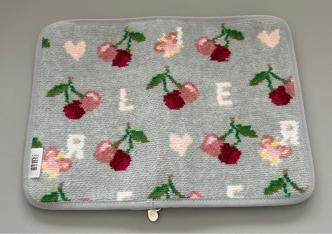 フェイラー 母子手帳ケース キープスマイリングチェリー さくらんぼ柄