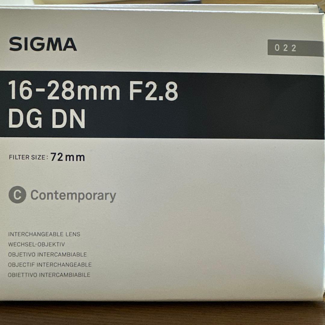 SIGMA 16-28mm F2.8 DG DN Sony Eマウント Amazon.com : Sigma 16-28 mm F2.8 DG DN Lens for Sony E Mount