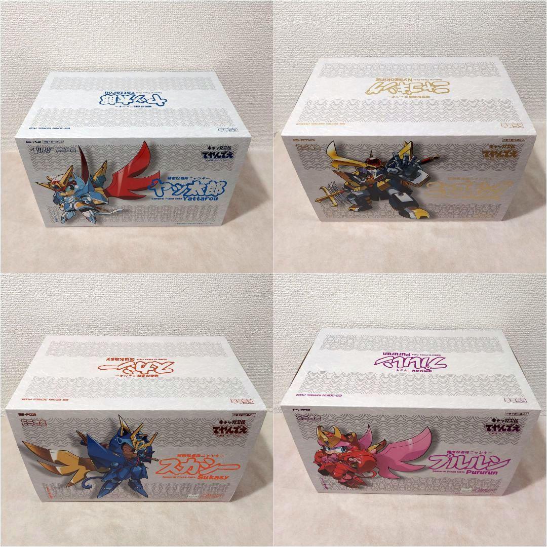 ☆【未開封品】キャッ党忍伝てやんでえ ES合金 フィギュア 4体セット