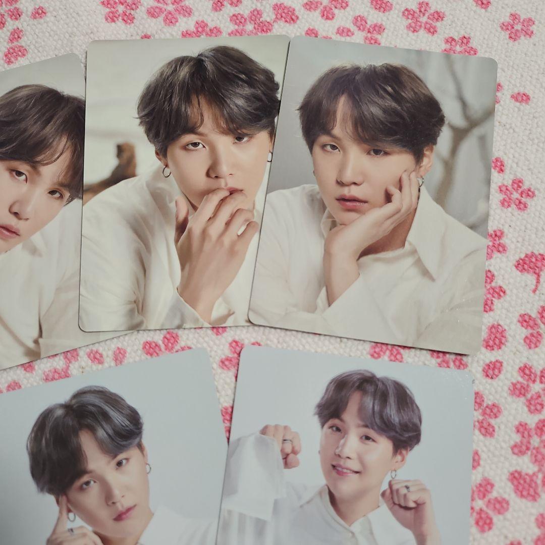 bts suga mos tour ミニフォト ①②③④⑤⑦⑧ 7枚セット - メルカリ